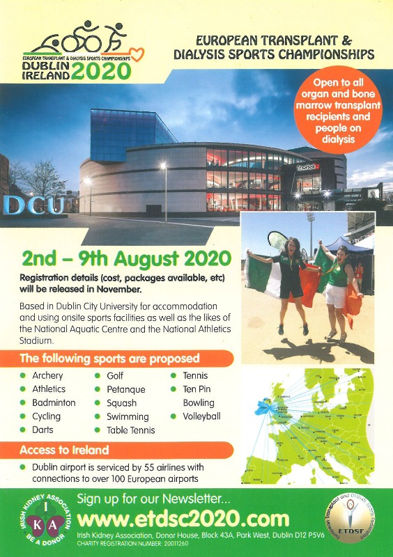 ETDG 2020 Dublin